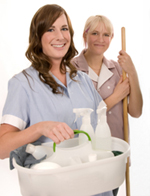 picture of house cleaning business ladies